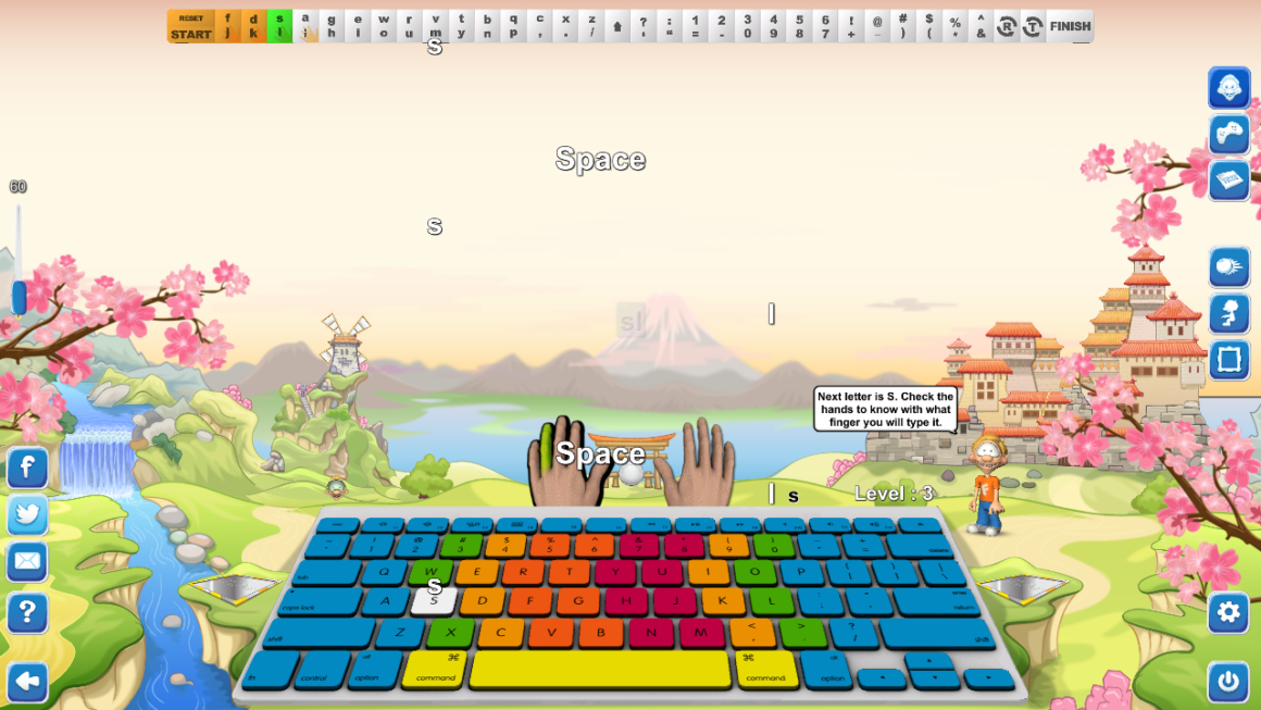 typing fingers app typing fingers app